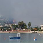 Φωτιά ξέσπασε στη Μαούνη Ευβοίας – Ισχυρή πυροσβεστική κινητοποίηση